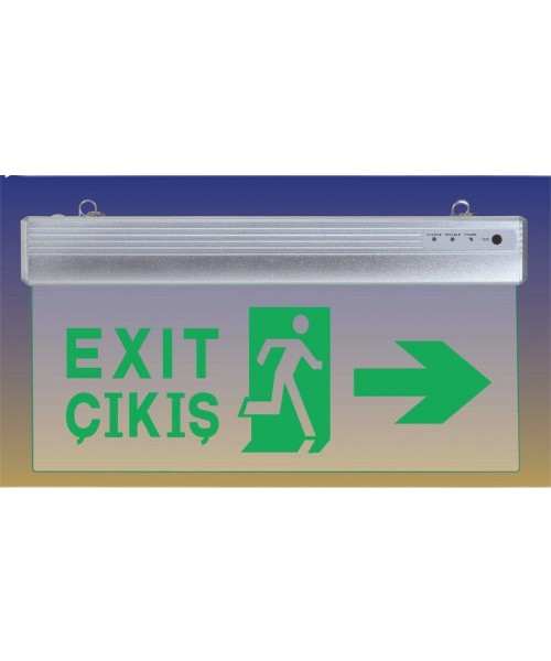 Çıkış ( Exit ) Yönlendirme Levhası (sağa Çıkış)